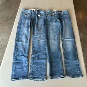 Two pairs of kids Levi’s 510 skinny jeans. Size 14